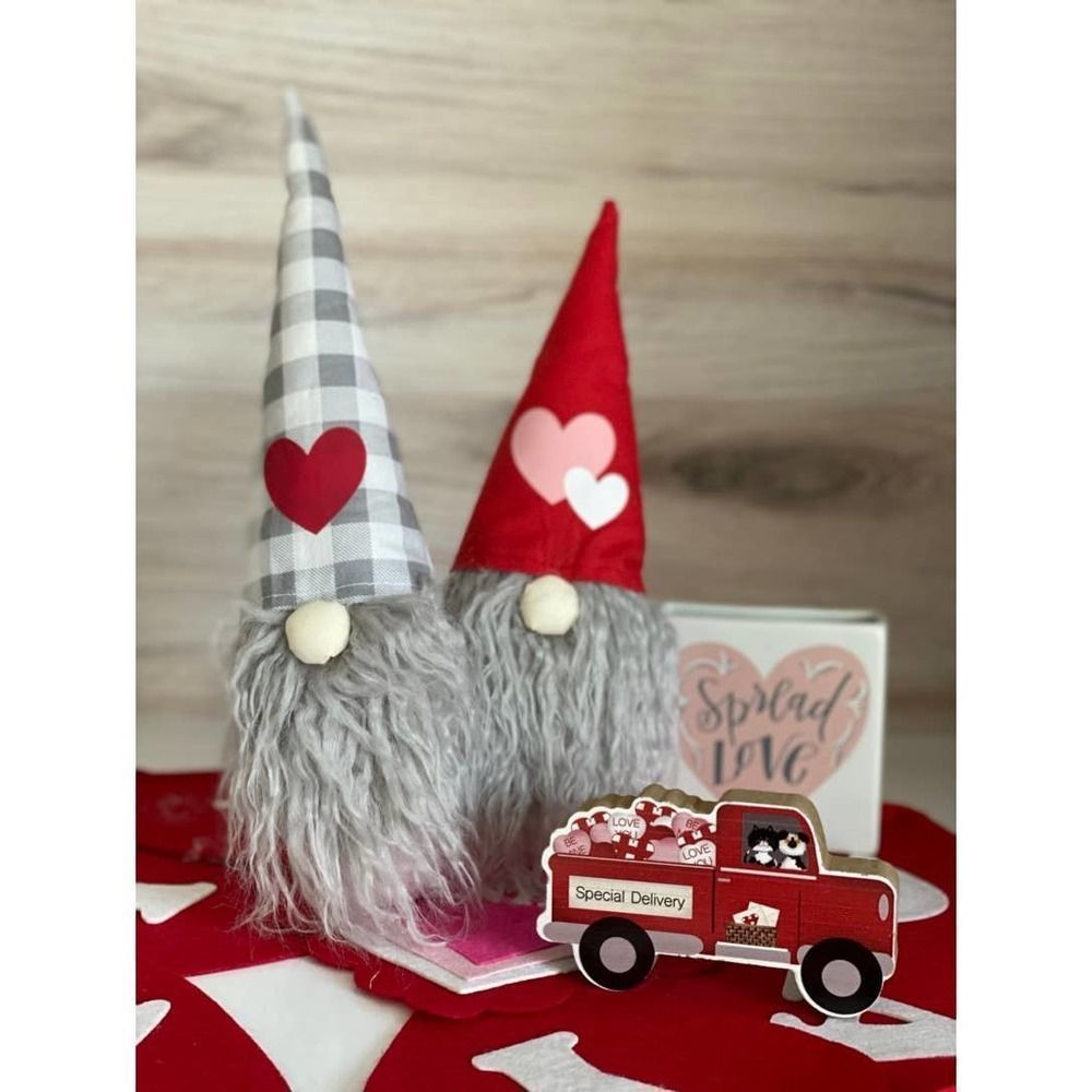 Tiered Tray Decor Gnomes Valentine’s
